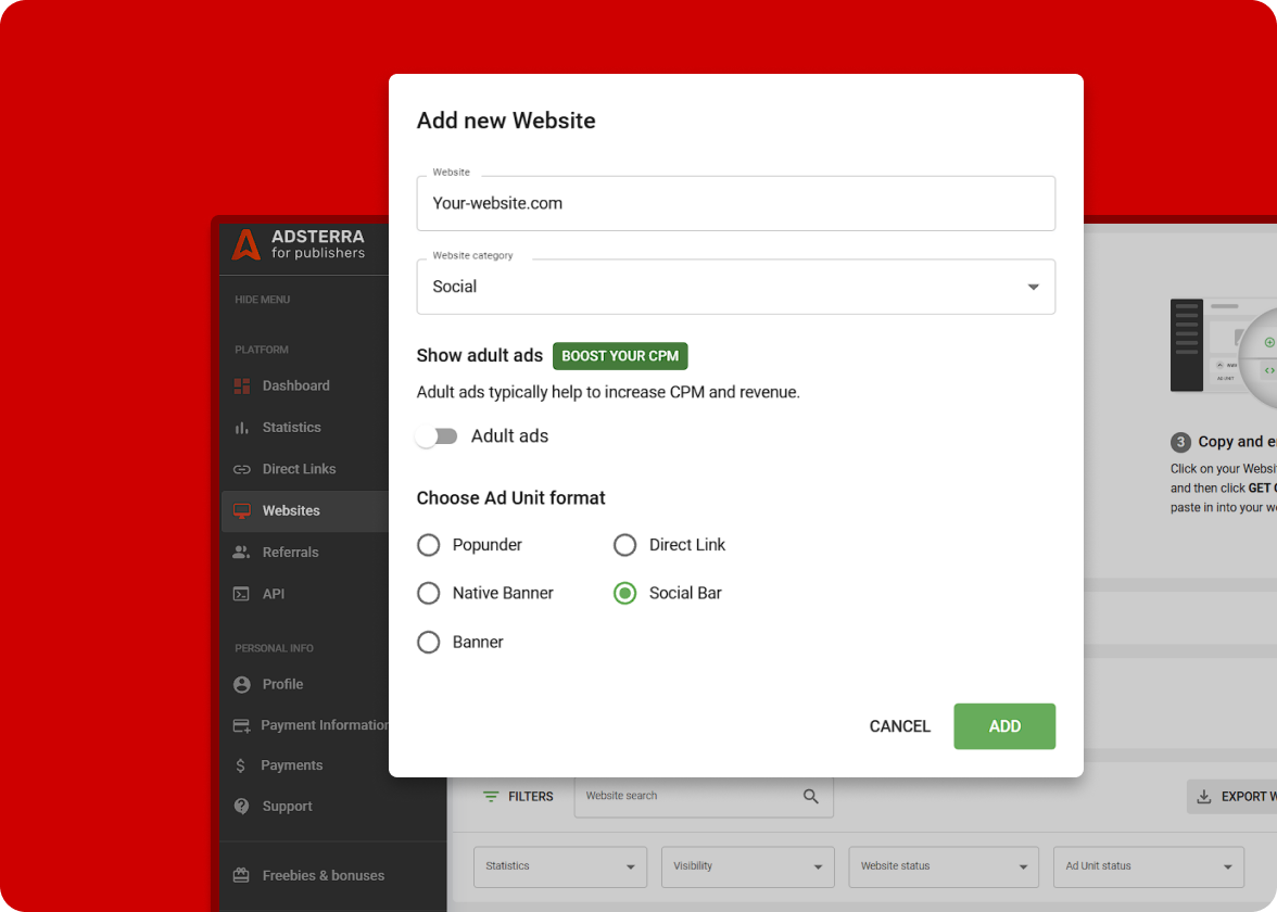 Easy start and management